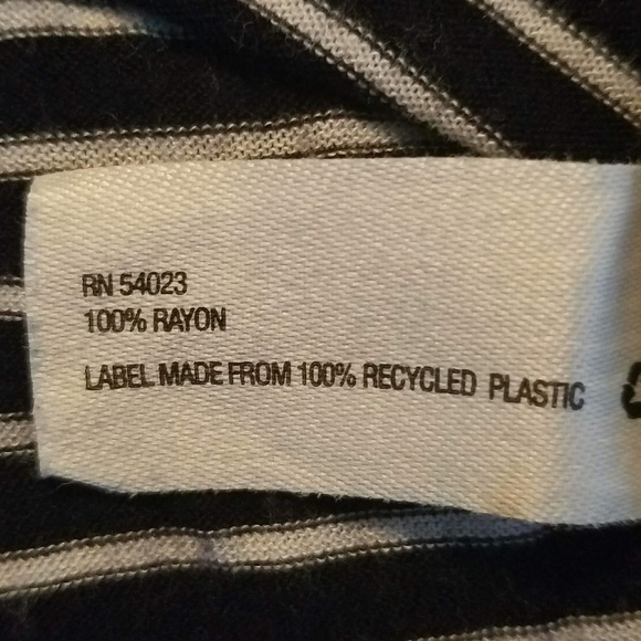 Gap Maternity Tank Top Tunic Striped Navy M - Picture 9 of 9